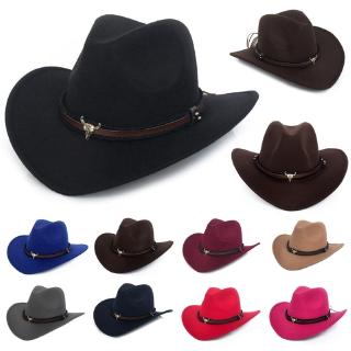 Nón Cao Bồi Vành Rộng Phong Cách Cổ Điển Unisex