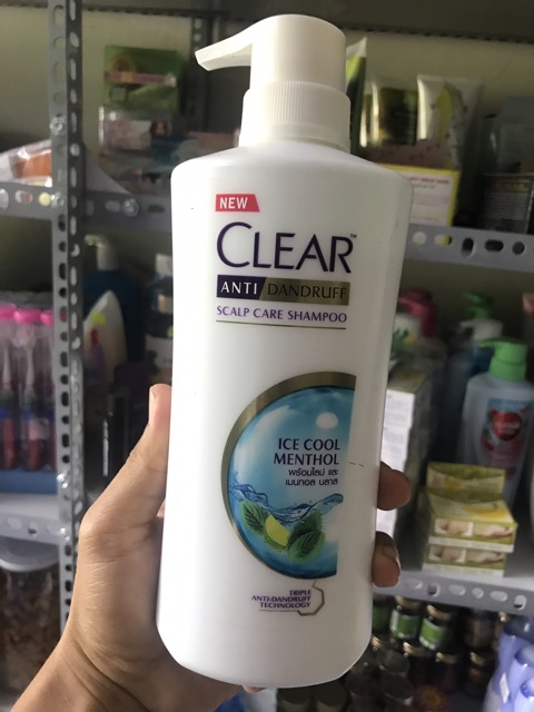 Dầu gội đầu Clear Bạc Hà nhập khẩu thái lan 480ml (giá sỉ sll)