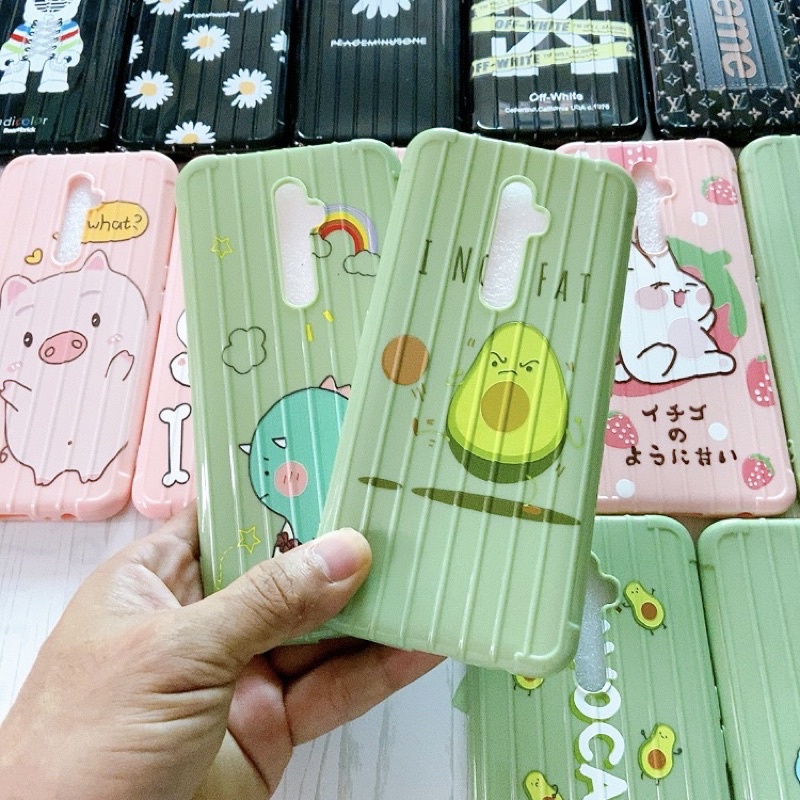 Ốp lưng vali dẻo siêu cute Oppo Reno 2F