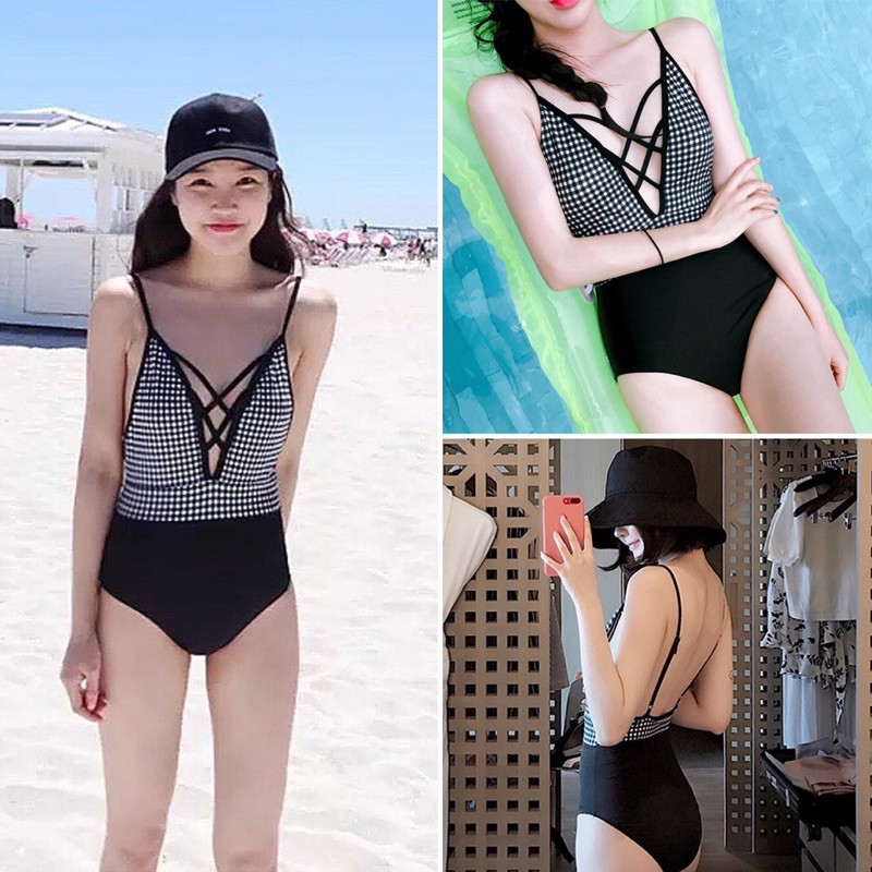 Bikini / Đồ bơi 1 mảnh đan dây ngực