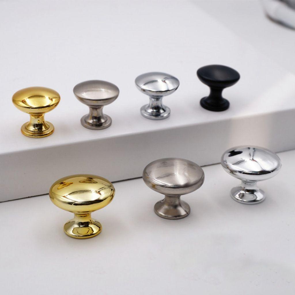 1 Tay Cầm Cửa Tròn Kèm Ốc Vít Thời Trang Dùng Trang Trí Nội Thất