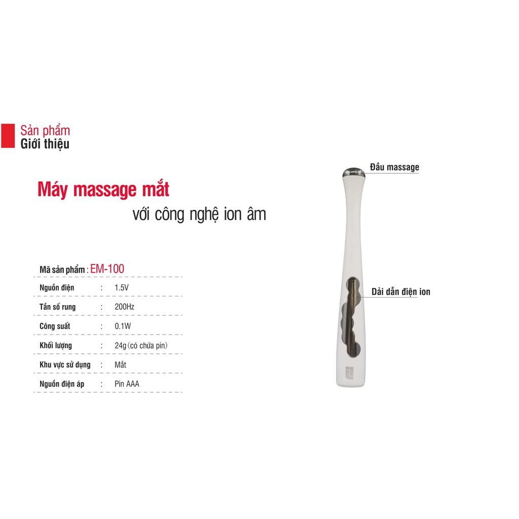 Máy Massage chống lão hóa mắt EM-100