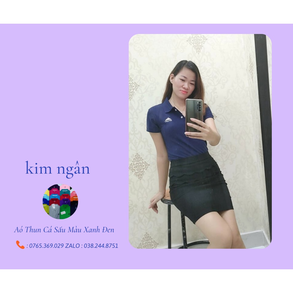 Áo Thun Polo Có Cổ Fom Chuẩn Vải Dày Mịn Co Giãn 4 Chiều Hình Ảnh Thật | BigBuy360 - bigbuy360.vn