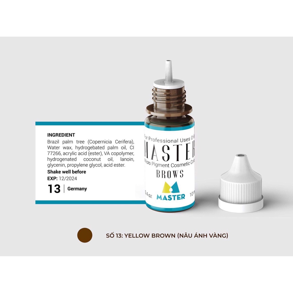 [ Chính Hãng ] Mực Master Mày fullsize 10ml, mini size 3,3ml