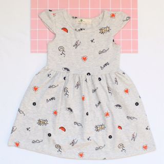Váy bé gái cotton size 1-10y