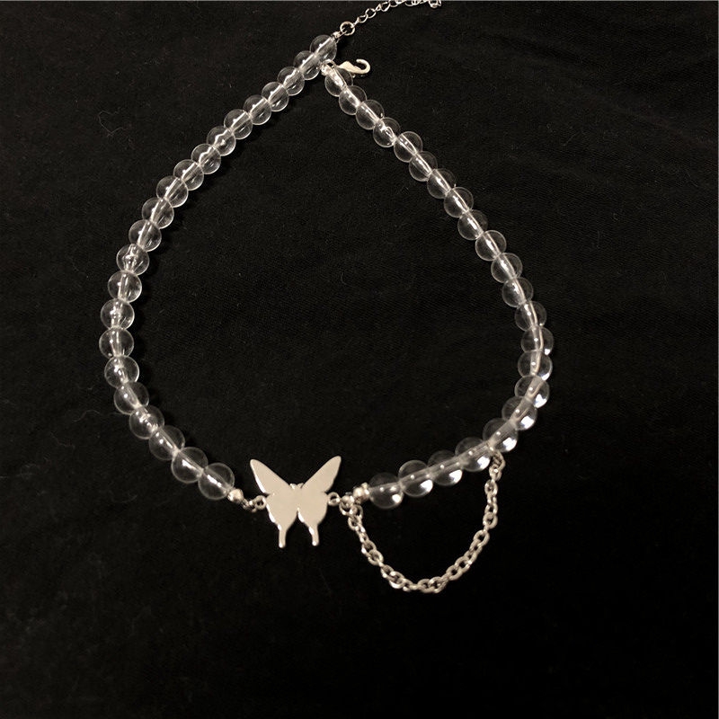 Vòng cổ Mặt Hình Bươm Bướm Phong Cách Hàn Quốc Cho Nữ