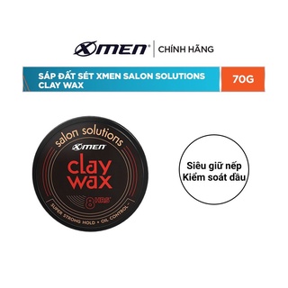 Sáp X-Men Salon Solution Clay Wax 70g Siêu giữ nếp, kiểm soát dầu