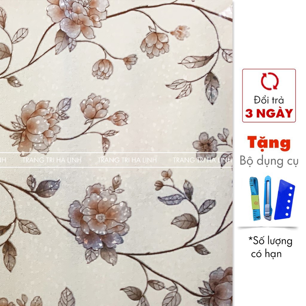 Decal dán kính hoa văn 3d loại dày cao cấp, giấy dán kính phòng ngủ nhiều mẫu đẹp