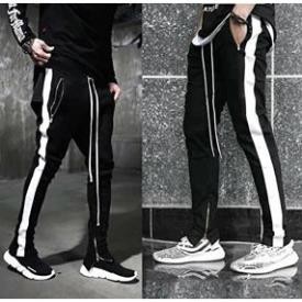 Quần track pants zipper 2 line cực chất ་