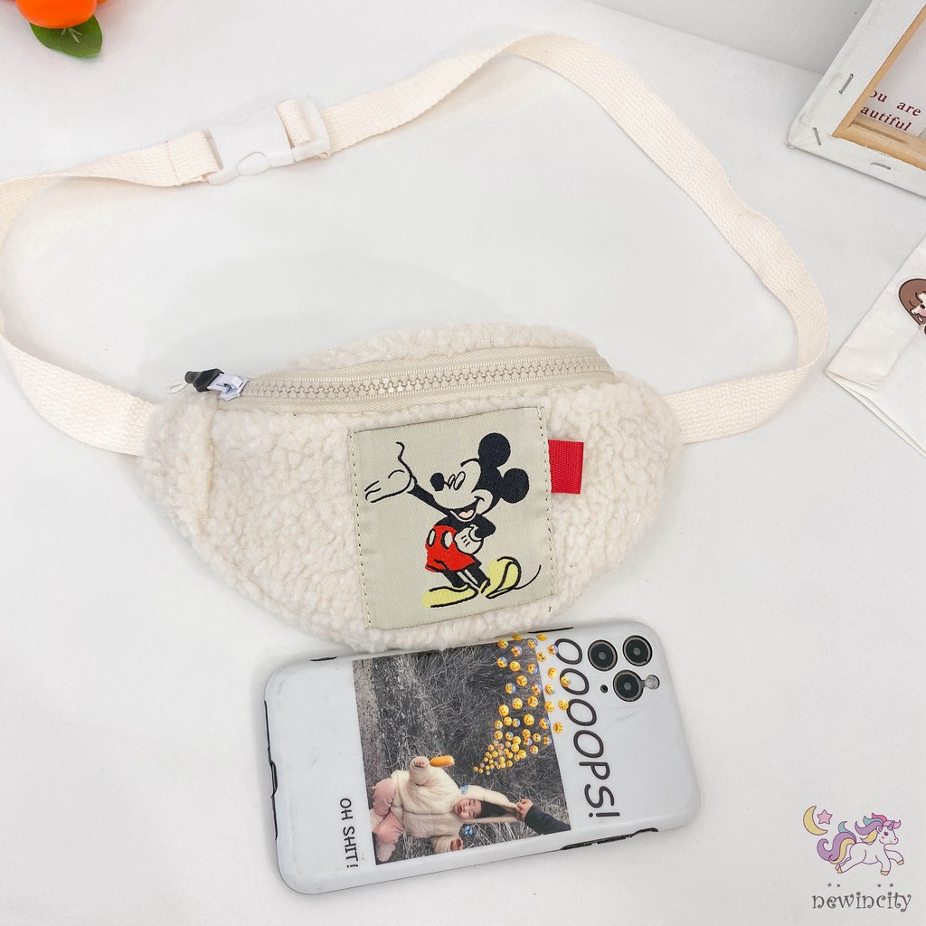 Túi Đeo Chéo Hoạ Tiết Hoạt Hình Đáng Yêu Cho Bé Gái