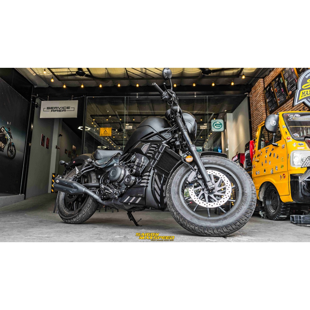 Ốp Bình Xăng MOTOZAAA Honda Rebel 300-500