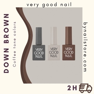 [Very good nail] Sơn gel cao cấp Hàn Quốc tone coffee down brown (1pcs)