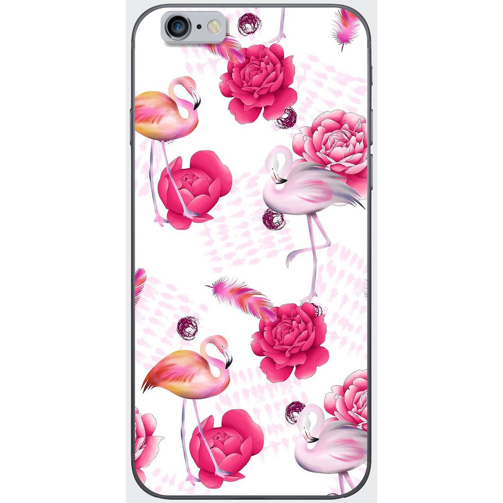 Ốp lưng IPhone 6, 6 Plus in hình Hạc hồng