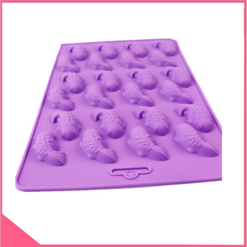 Khuôn silicon làm rau câu hình cá koi mini