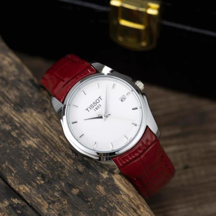 Đồng hồ nữ Tissot máy pin dây cao su cao cấp có bảo hành DHN221 shop109