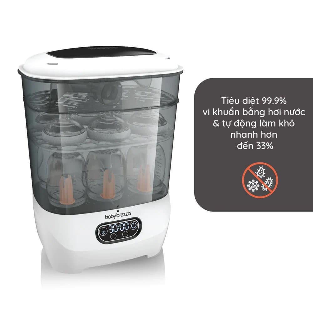 MÁY TIỆT TRÙNG HƠI NƯỚC,SẤY KHÔ BABYBREZZA