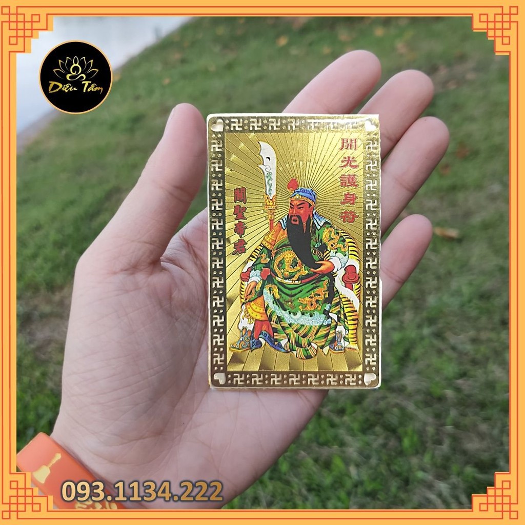 Miếng kinh Quan công bình an may mắn