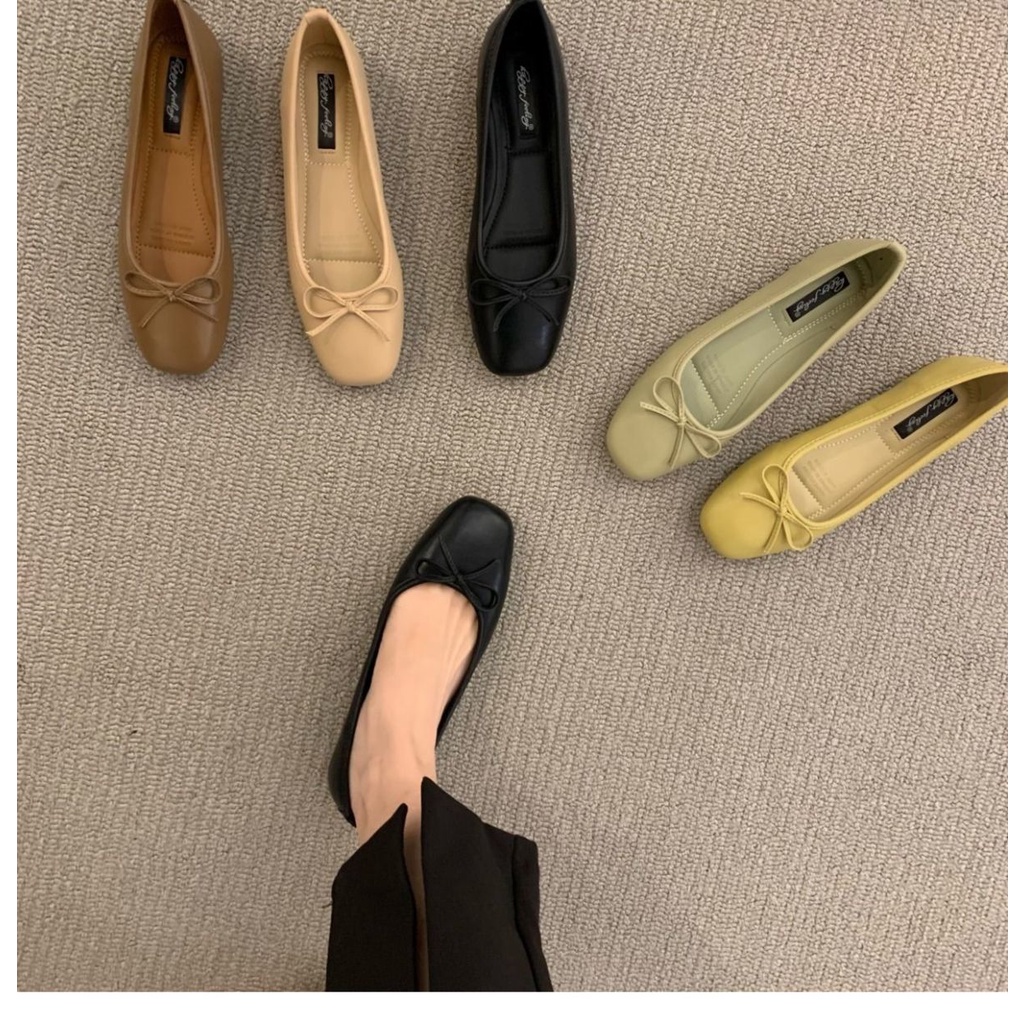 Giày Búp Bê Đế Bằng Thời Trang Xuân Hè Cho Nữ