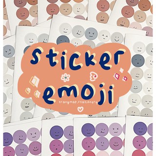 48 sticker EMOJI biểu cảm zui buồn lẫn lộn
