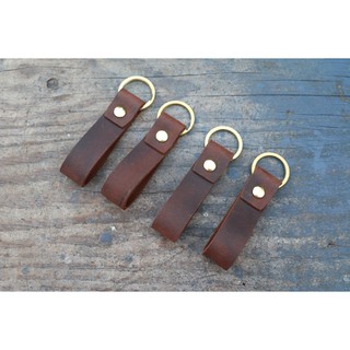 Móc khóa da handmade có khắc tên theo yêu cầu