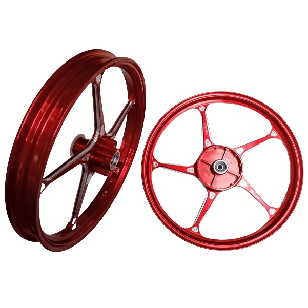 Mâm 5 cây CNC Asiro dùng cho Sonic 150Fi bản 1.6 trước sau