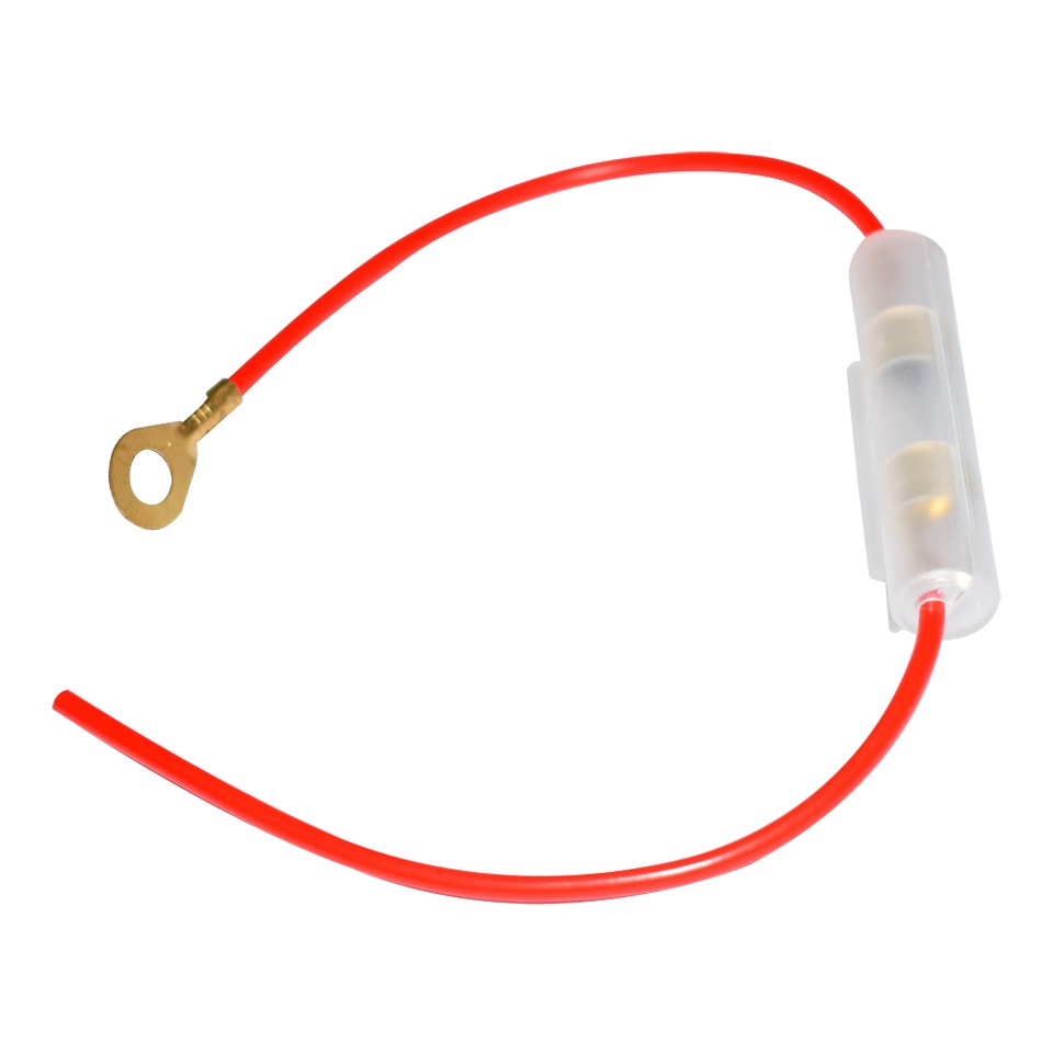 Set 2 Cầu Chì Thủy Tinh 6x30mm 0-250V Có Cầu Chì Bằng Đồng + Dây Đồng Cho Xe Máy