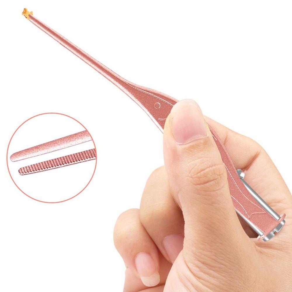 Dụng Cụ Lấy Ráy Tai Bằng Thép Không Gỉ Có Đèn Phát Sáng