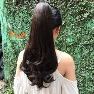 Ngoặm cao cấp xoăn đuôi 50cm