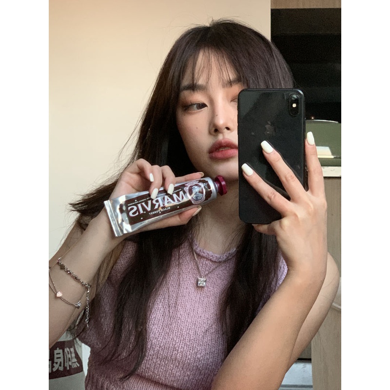 Áo Dệt Kim Không Tay Hở Lưng Thời Trang Mùa Hè Cho Nữ