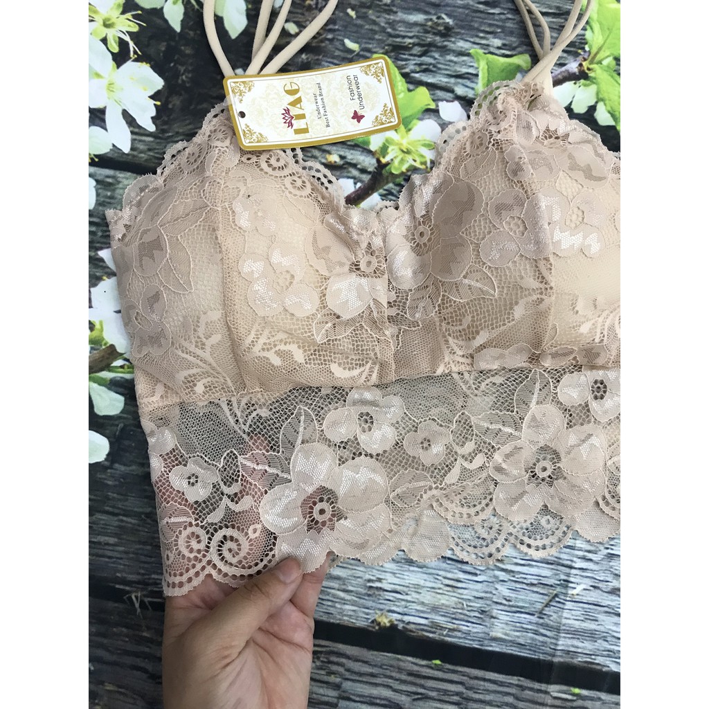 Áo bra ren 2 dây đôi, bralette gợi cảm, chất áo lót loại 1 mền mịn, Leblur | BigBuy360 - bigbuy360.vn