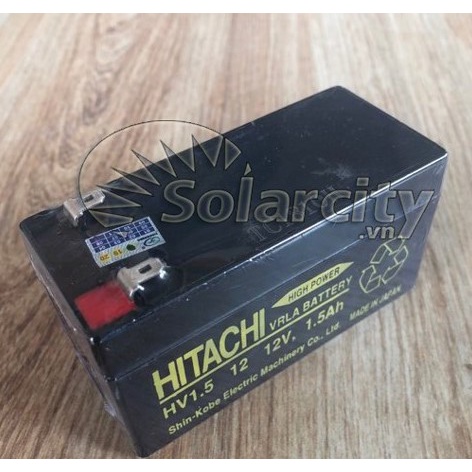 Bình ắc quy Hitachi 12V - 1.5Ah