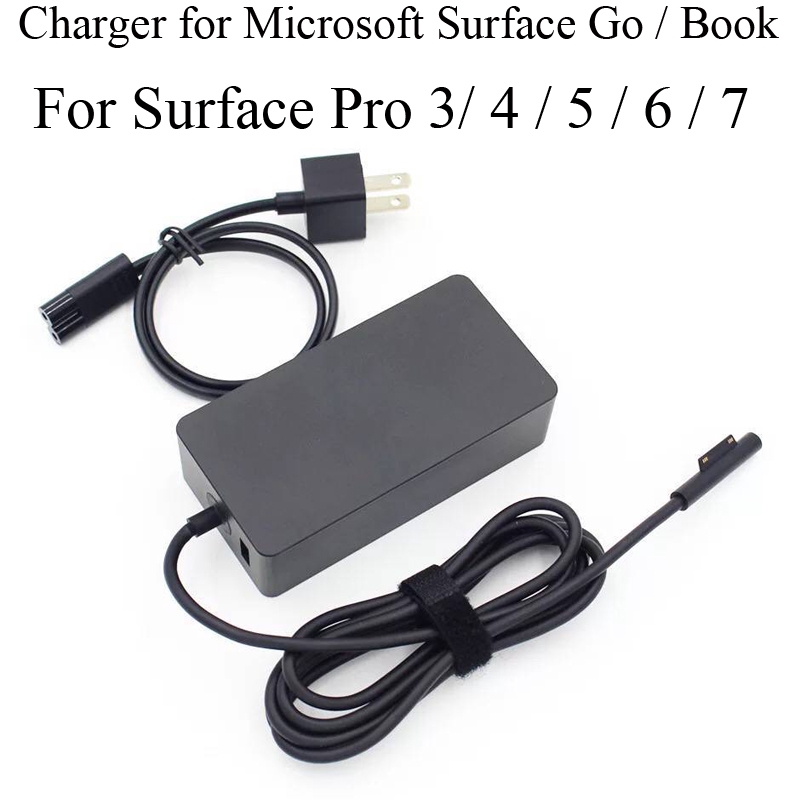 replacement charger Bộ sạc for Microsoft Suface Go power adapter for Surface Pro 3 4 5 6 7 book bộ đổi nguồn cáp cable