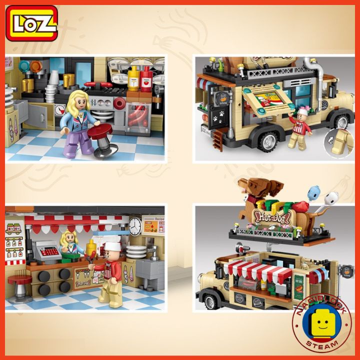 Đồ chơi lắp ráp mô hình xe ô tô LOZ 1112
