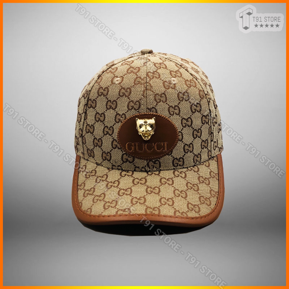 Mũ lưỡi trai GC logo đính sói nổi bật - Nón kết chất liệu cao cấp, phom dáng chuẩn Phù hợp với mọi người