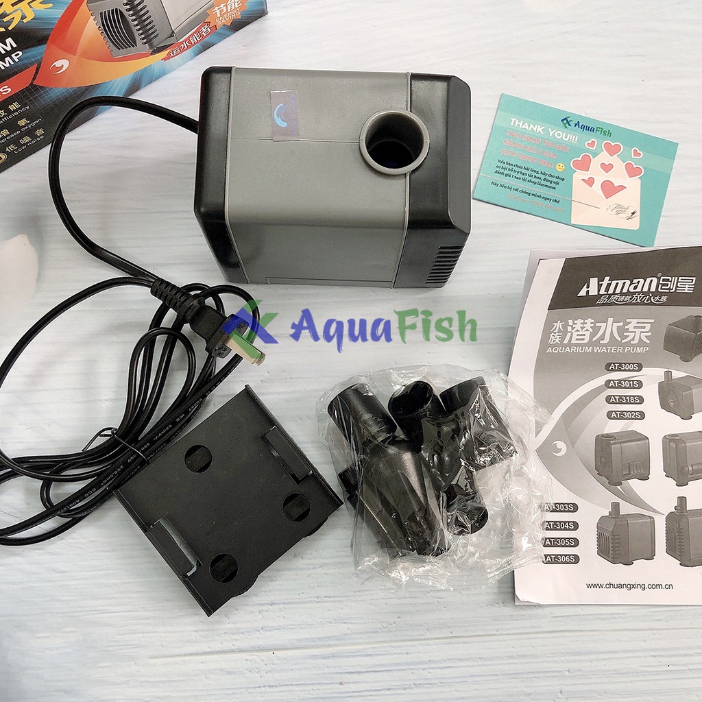 Máy Bơm Chìm Bể Cá Trong Nhà Atman AT 301S đến Atman AT 306S