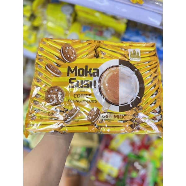 Bánh Quy kẹp Moka Susu 600g