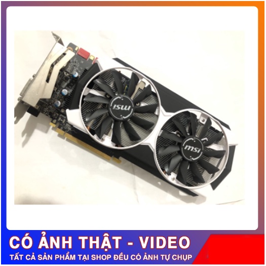 Card màn hình Msi GTX 970 4G ddr5 hình thức đẹp, đã test kĩ, bao test 10 ngày