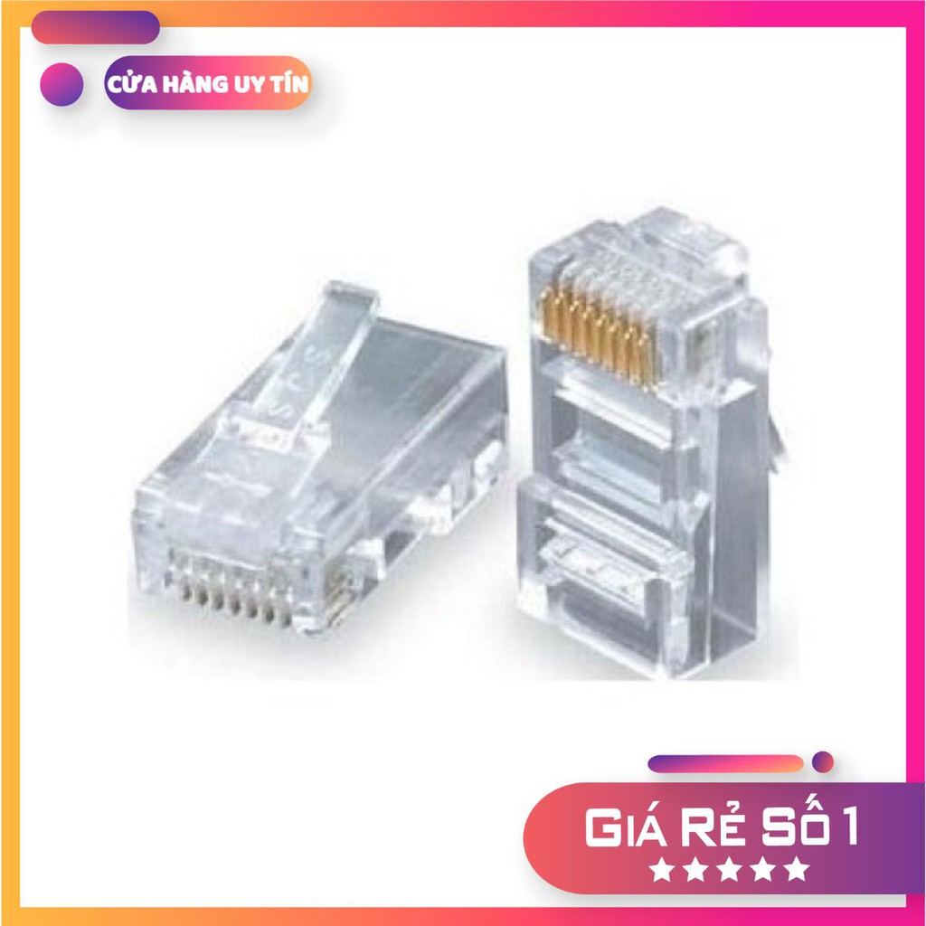 Hạt mạng RJ45 COB túi 1000 đủ hạt