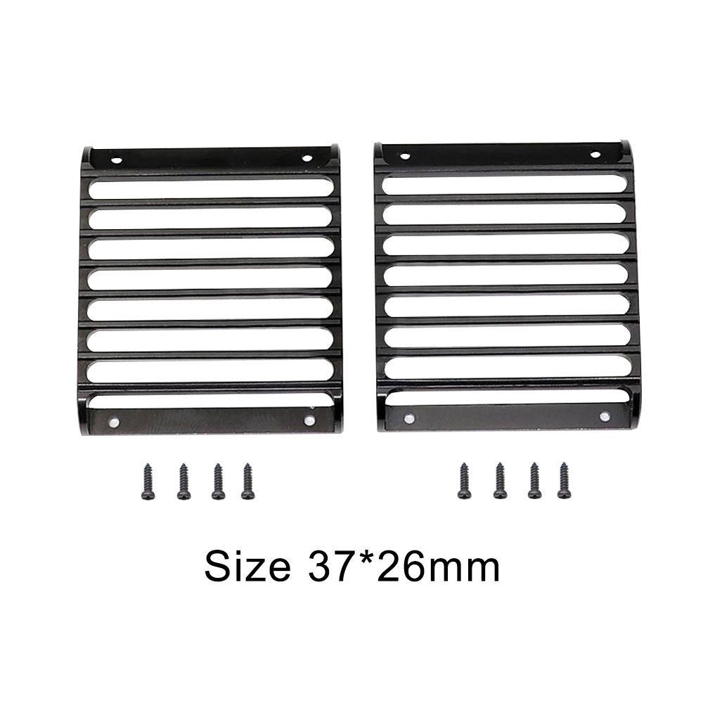Set 2 Chụp Đèn Pha Xe Ô Tô Điều Khiển Từ Xa Trax trx-4 Tỉ Lệ 1 / 10