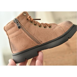 Giày bé trai trẻ em cao cổ boot cổ ngắn
