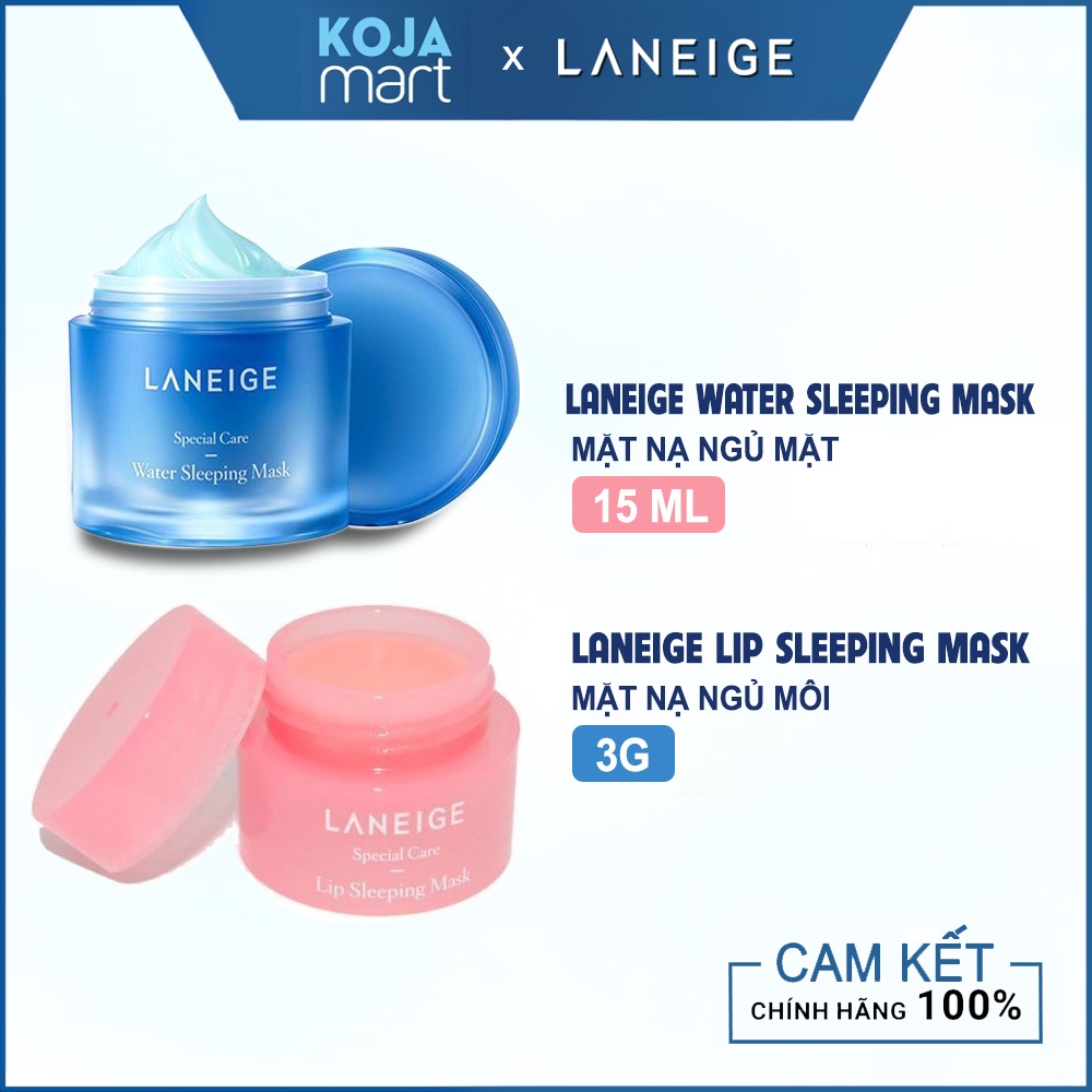 Mặt Nạ Ngủ Laneige Cho Môi Và Mặt Mẫu Mới