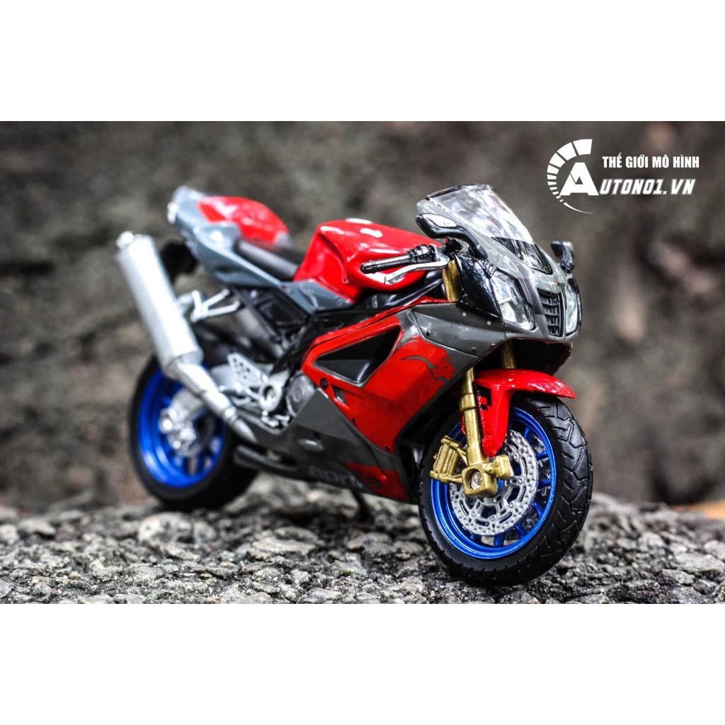 MÔ HÌNH APRILIA RSV 1000R 1:18 WELLY 7025