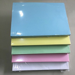 Giấy bìa màu Khổ A3 160gsm 5 màu