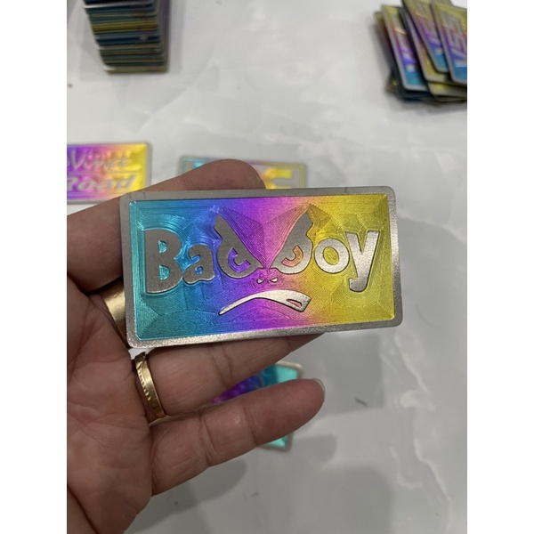 Tem titan chiều dài 7cm dán ốp nước mát vario