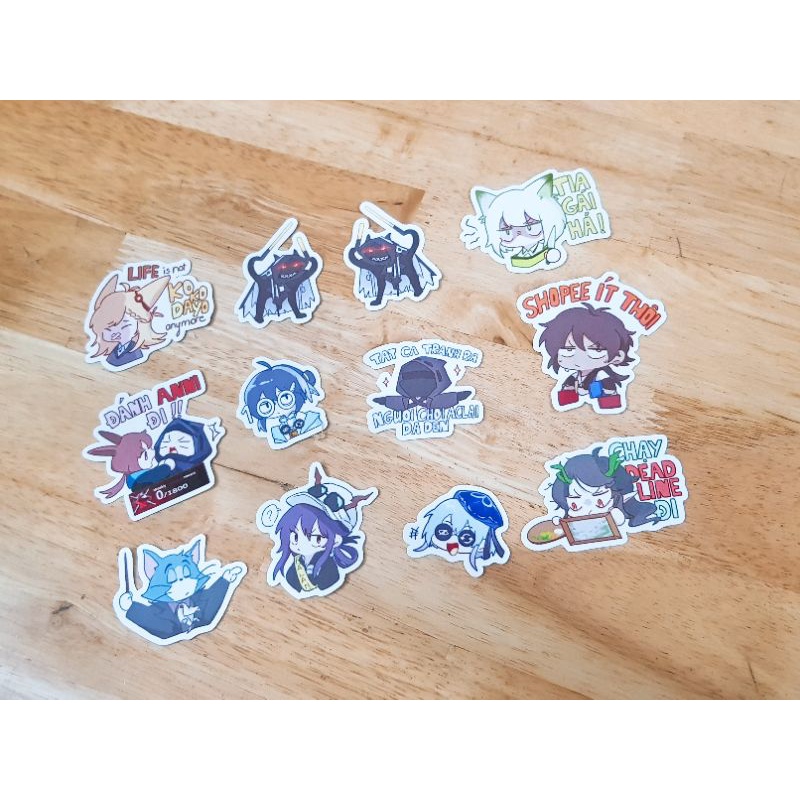Hình dán game Arknights