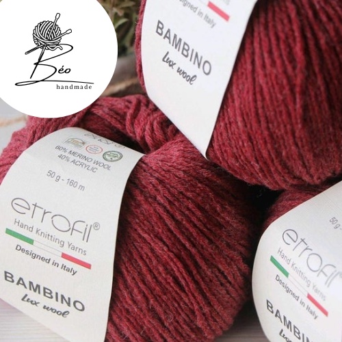 Cuộn len 60% Organic merino Etrofil Bambino Luxwool