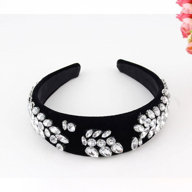 Băng Đô Cài Tóc Đính Ngọc Trai Nhân Tạo Phong Cách Dân Tộc Dành Cho Nữ