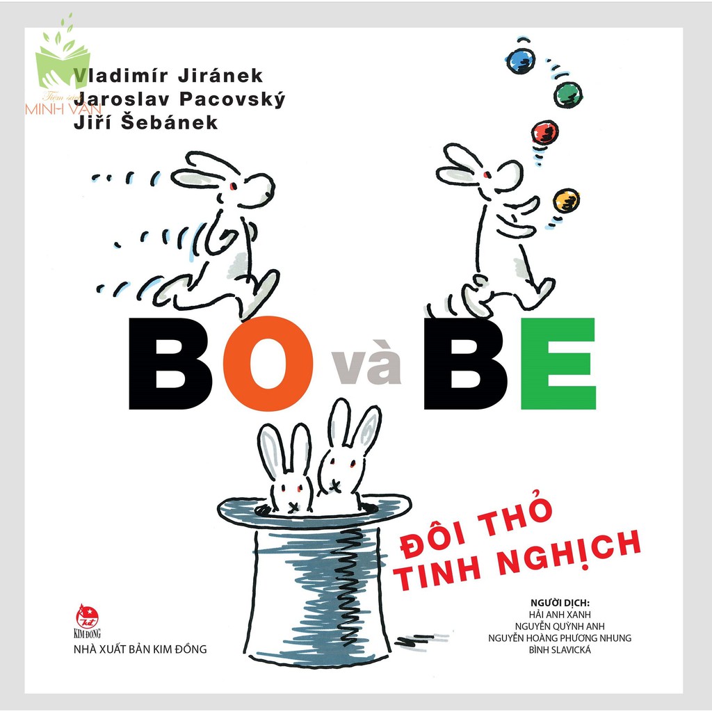 Sách - Bo Và Be - Đôi Thỏ Tinh Nghịch (Bìa cứng)