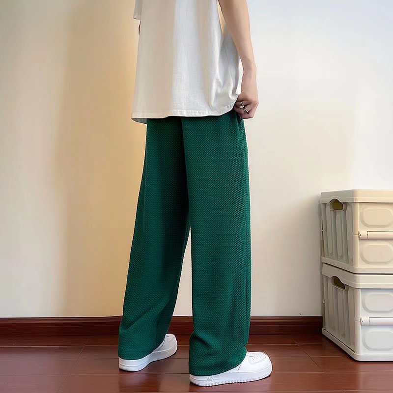 Quần ống rộng Thoáng Khí Thời Trang Hàn Quốc Cho Nam Nữ