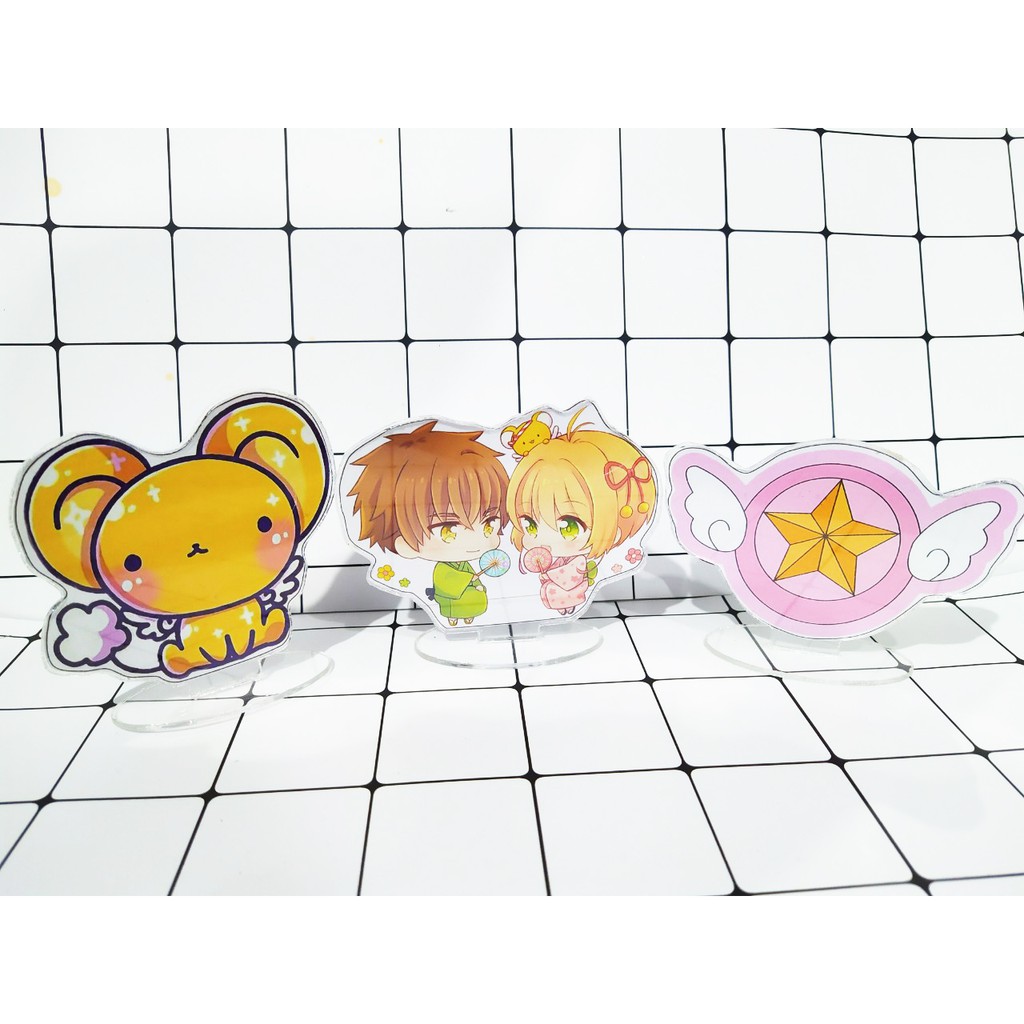 Tượng Đứng kero ccs SMI7 Standee mica mèo hoạt hình dễ thương cute